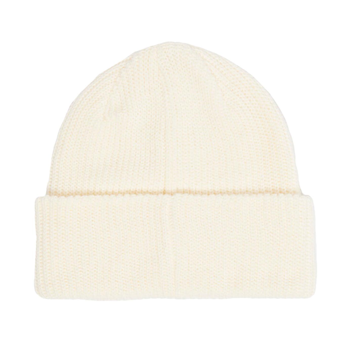 Bold Organic Beanie Unbleached - Berretto in Maglia Bianco 100030170 UBL OBEY 