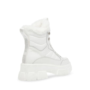 Triggers White / White - Stivali Stringati Donna Bianchi SMSTRIGGERS-11E  STEVE MADDEN 