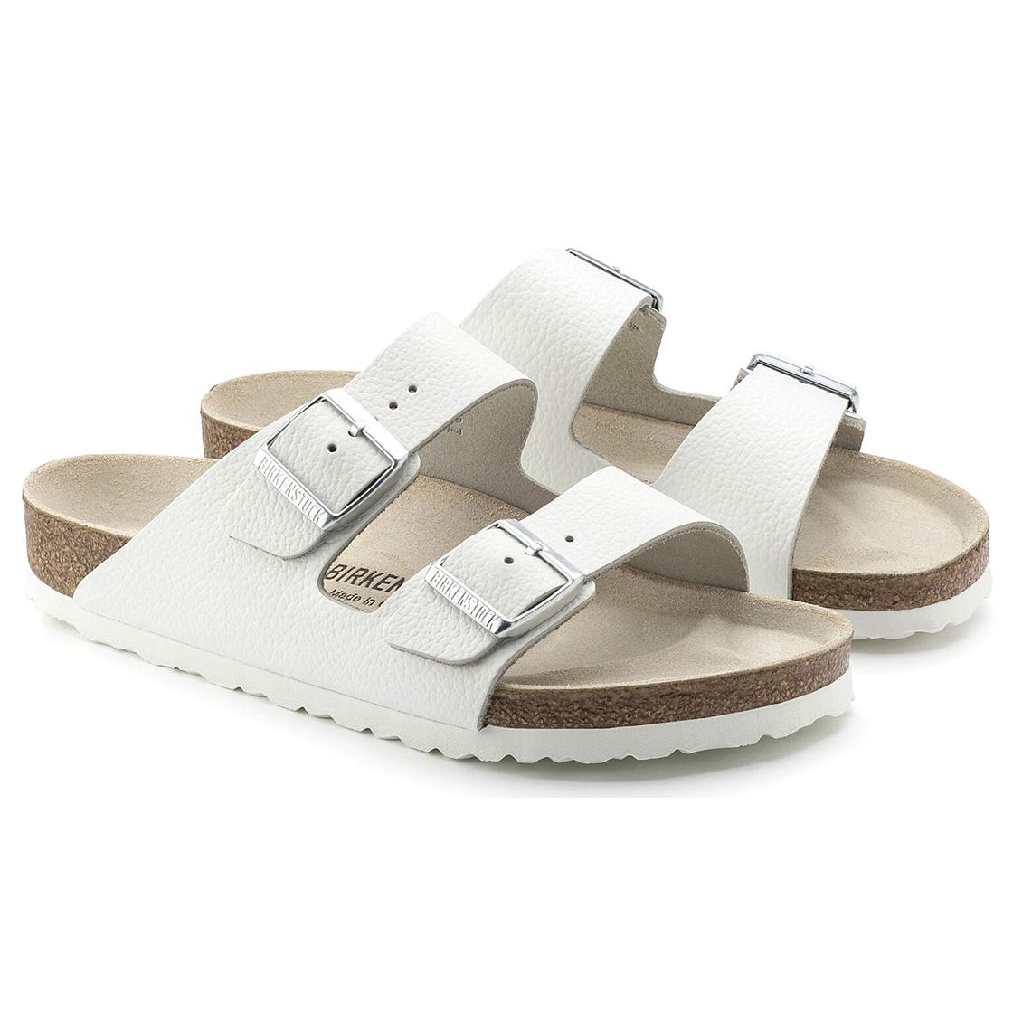 Arizona - Sandali Uomo Bianchi - Calzata Regolare 051133  BIRKENSTOCK 