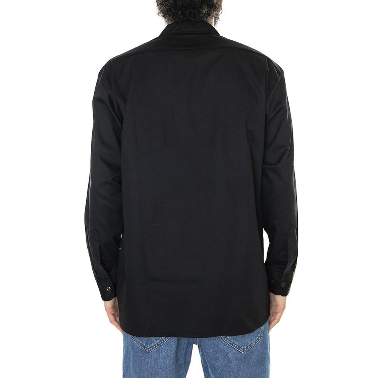 Work Shirt LC Red - Camicia Uomo Nera DK0A4Y26BLK1  DICKIES 