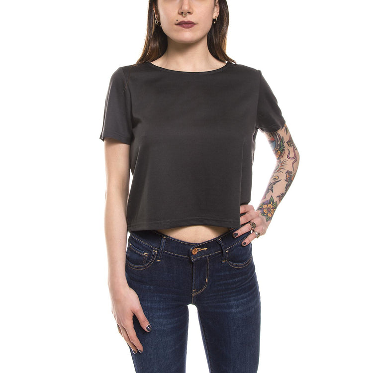 LOVISE 0352 S/S TEE ASPHALT 145040352-992  MINIMUM 