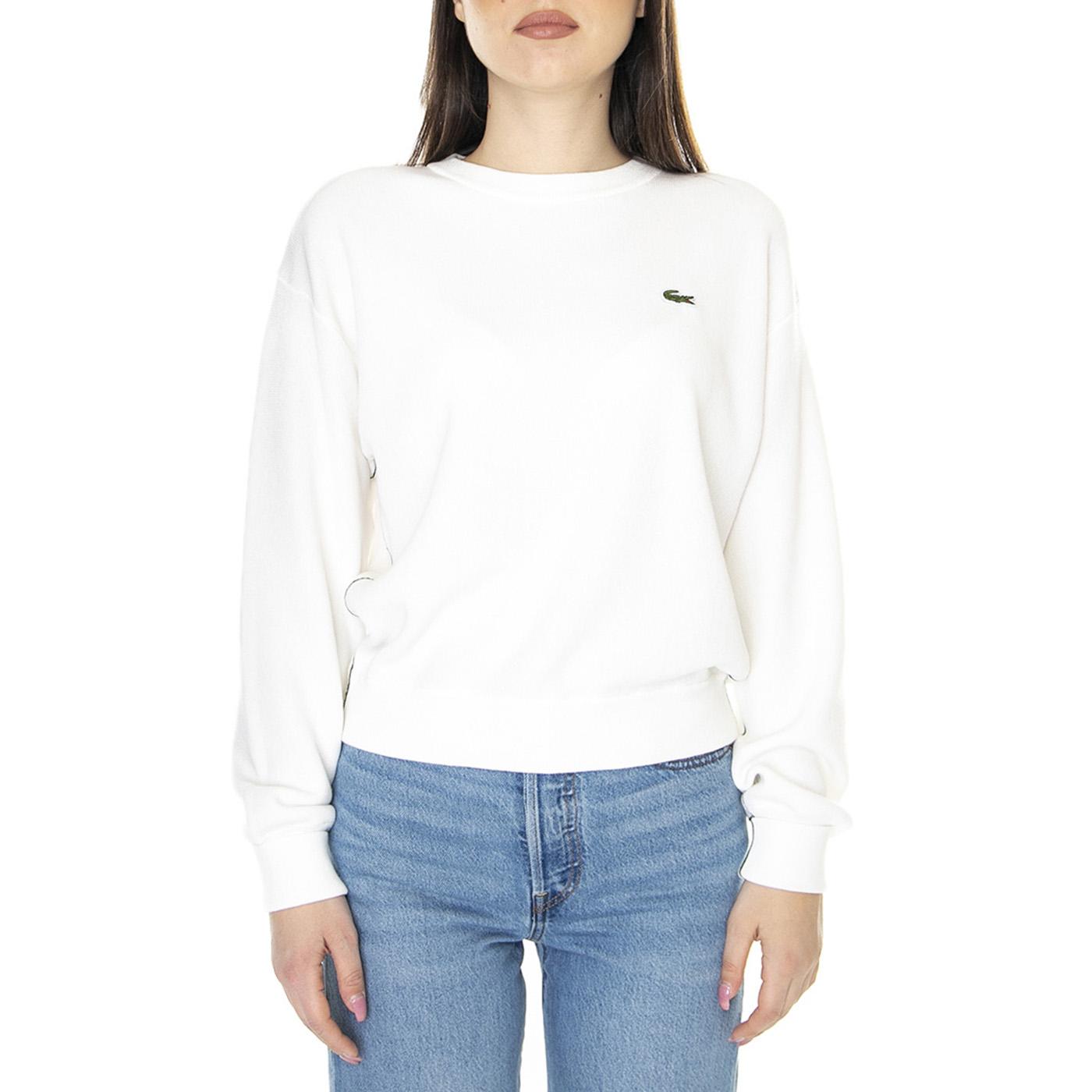 W' Pullover 70V - Maglione Donna Bianco AF5628-70V  LACOSTE 