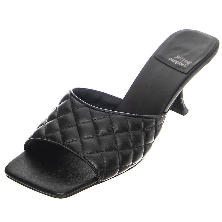 Womens Mr-Big-Q Black Sandals JCSJC633178-BLA  JEFFREY CAMPBELL 
