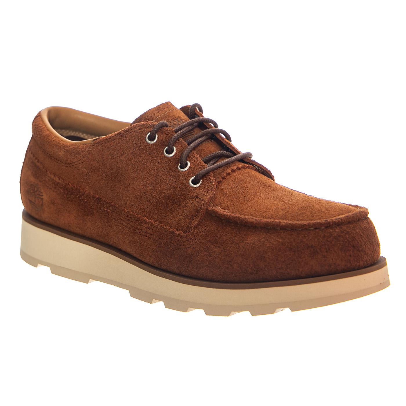 BRIT Lace Up Shoe Rust Suede - Scarpe Mezzo Collo Uomo Marroni / Ruggine TB0A43JG EIZ1 TIMBERLAND 