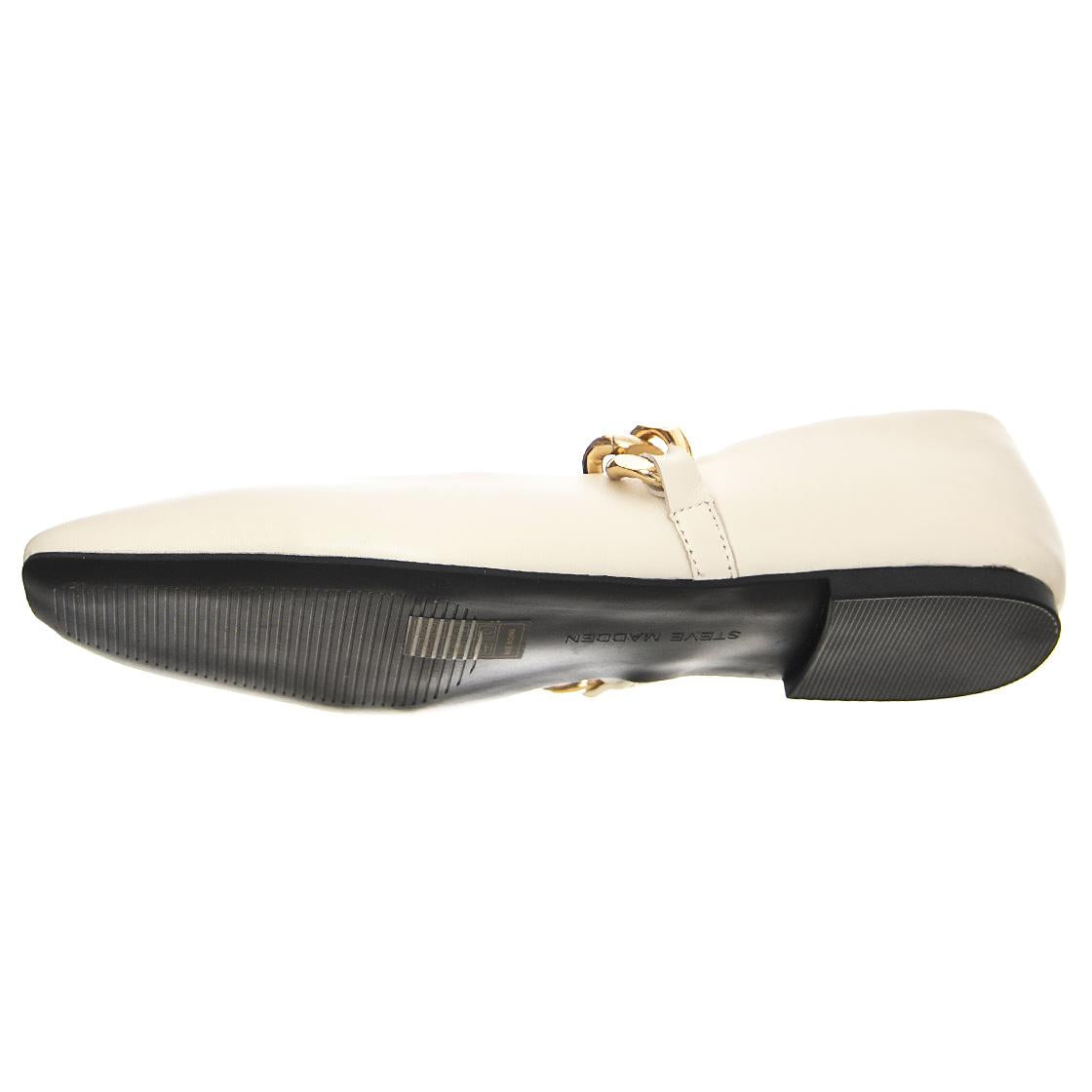 Queenie White Lea - Scarpe Profilo Basso Donna Bianche SMSQUEENIE-WHT . STEVE MADDEN 