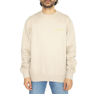 Greatest Flicks Sweat Fleur De Sel - Felpa Girocollo Uomo Beige I034413.2LPXX  CARHARTT WIP 