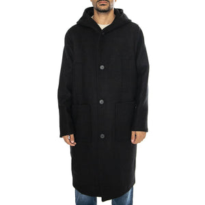 Charlie Parka Black - Giacca Parka Uomo Nera 330909-110  ELVINE 