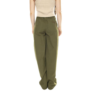 Obey Eugene Utility Pant Moss Green - Pantaloni Donna Verdi 242020108-MGN  OBEY 