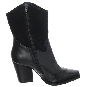 Womens Ezzy Boots - Black - Stivali Donna Neri SMEZZY-BLK  STEVE MADDEN 