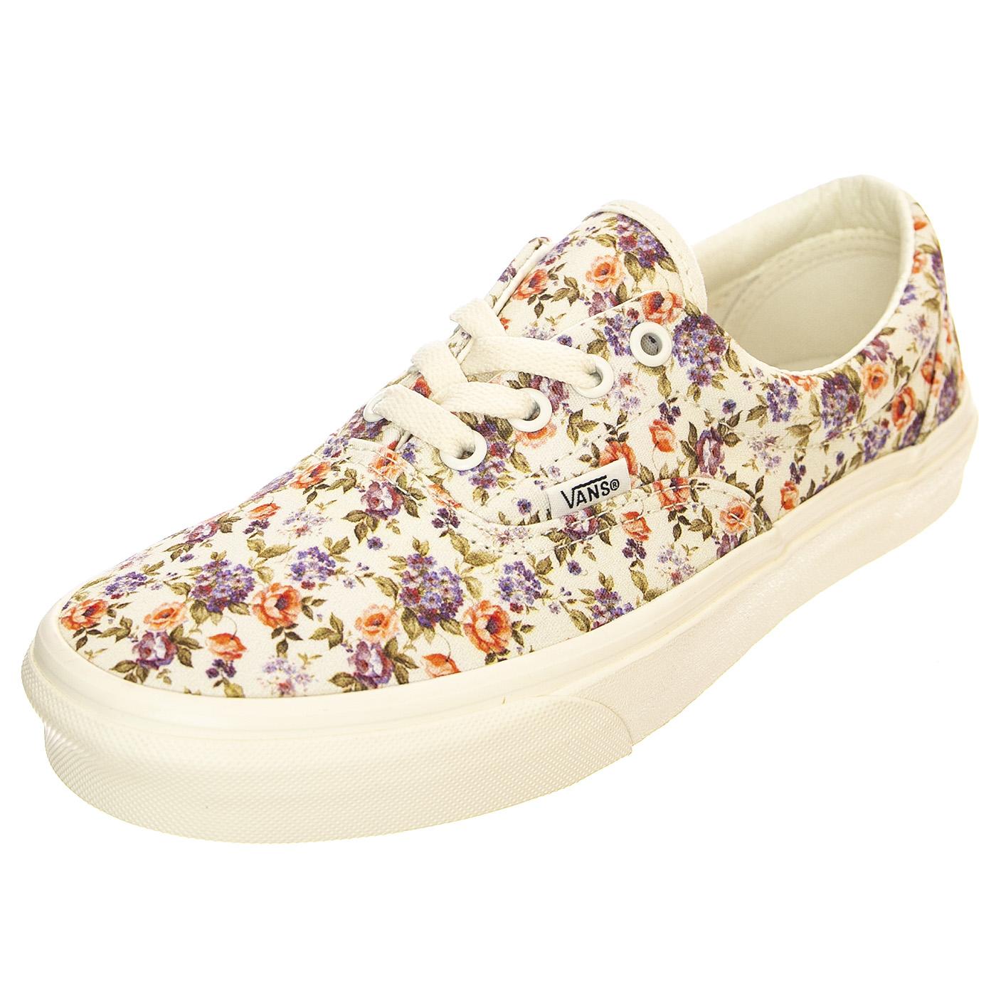 Era Vintage Floral Marshmallow - Scarpe Stringate Profilo Basso Uomo Multicolore VN0005UEFS81  VANS 