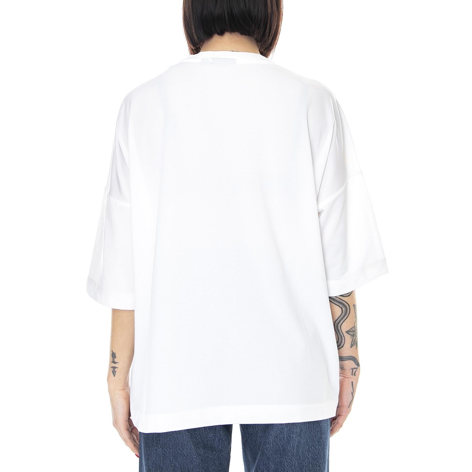 Womens Belinda T-Shirt - White - Maglietta Girocollo Donna Bianca 1711104-199  DR. DENIM 