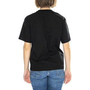 W' S/S Chase T-Shirt Black / Gold - Maglietta Girocollo Donna Nera I033045.00FXX . CARHARTT WIP 