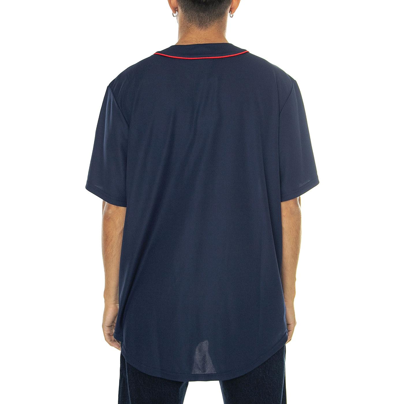 Boston Red Sox MLB Core Foundation Jersey Navy / Red - Camicia Maniche Corte Uomo Blu / Rossa 007N-4512-BQ-0IY  GENUINE 