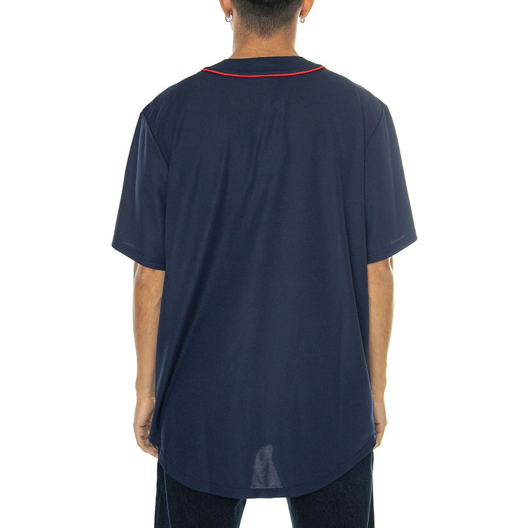 Boston Red Sox MLB Core Foundation Jersey Navy / Red - Camicia Maniche Corte Uomo Blu / Rossa 007N-4512-BQ-0IY  GENUINE 