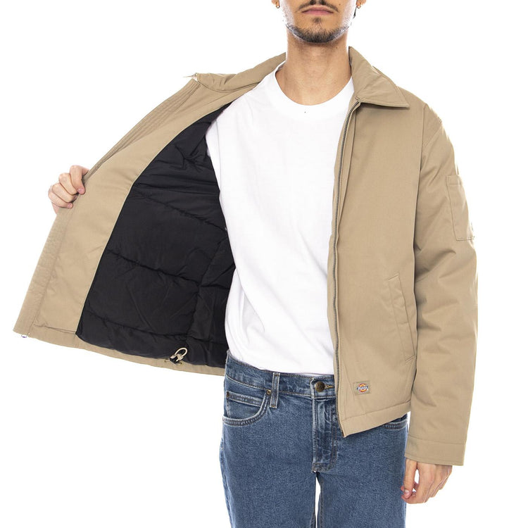 Eisenhower Puffer Khaki - Giacca Uomo Marrone DK0A87O6KHK1 . DICKIES 
