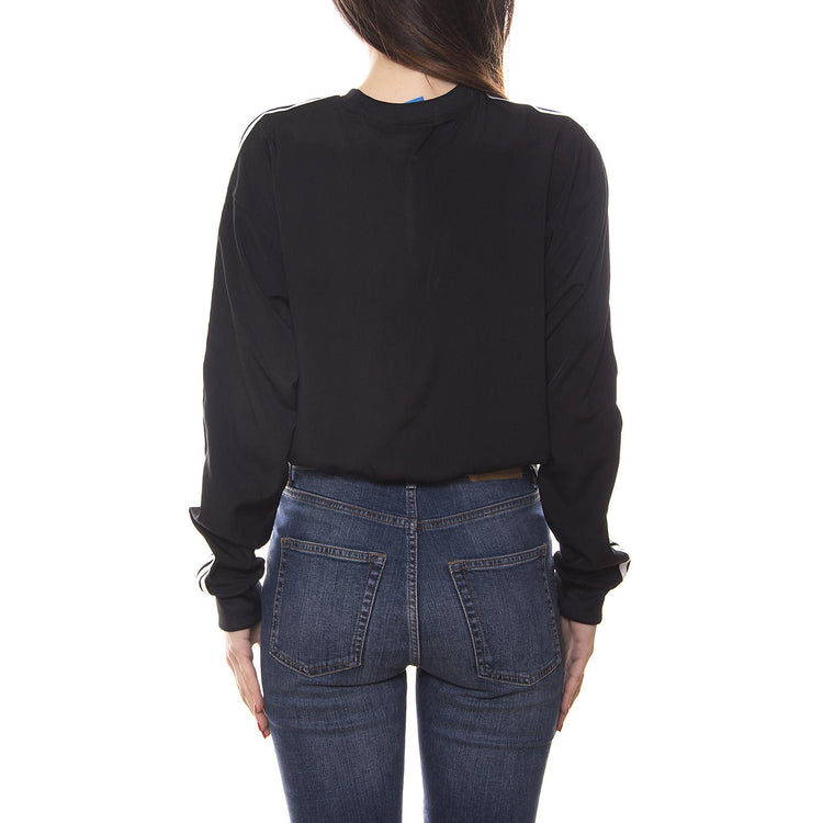 3S CROP SWEATER BLACK BJ8182  ADIDAS 