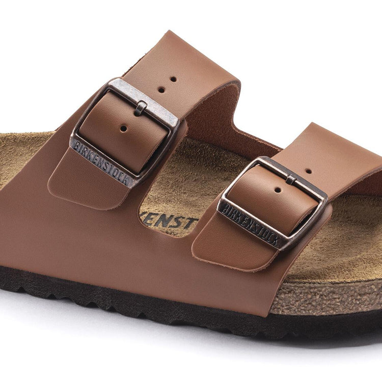Arizona Ginger Brown, Natural Leather - Sandali Donna / Uomo Marroni - Calzata Regolare 1019075  BIRKENSTOCK 