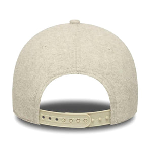 Melton Wool 9FORTY® New York Yankees Stone / White - Cappellino con Visiera Uomo Beige / Bianco 60758974 STNWHI NEW ERA 