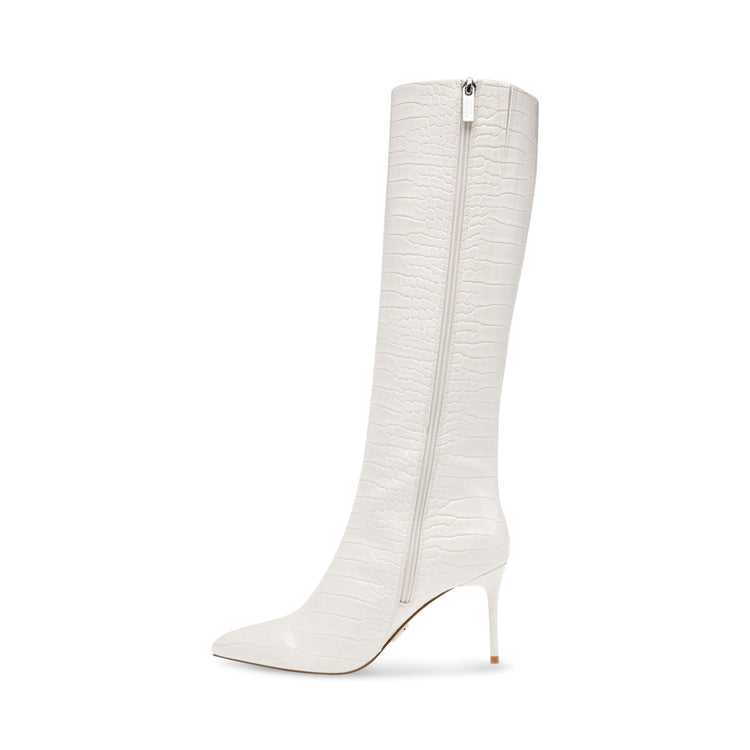 Lovable Bone Croco - Stivali Donna Bianchi SMSLOVABLE-26G  STEVE MADDEN 