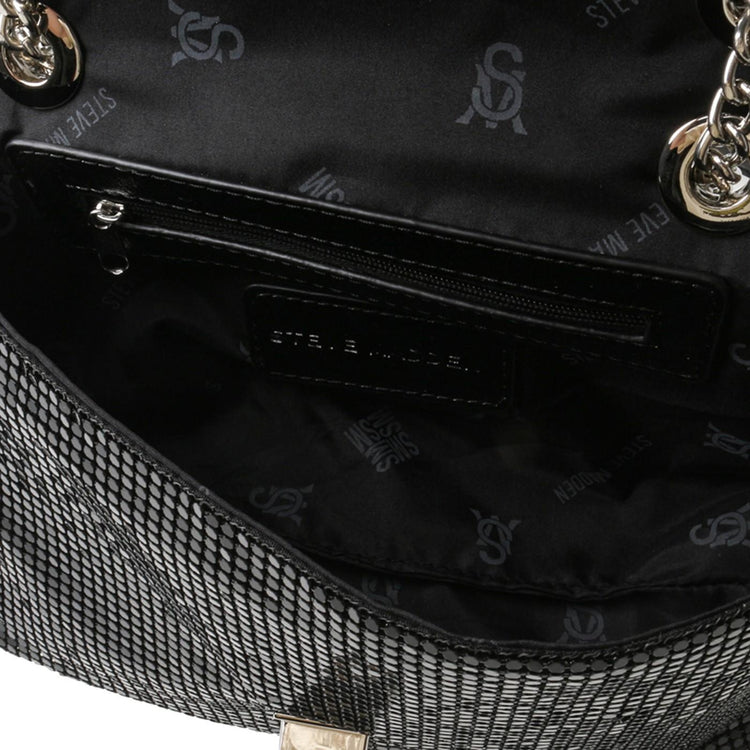BEuropa Black - Borsa a Tracolla Nera SMABEUROPA-BLA  STEVE MADDEN 