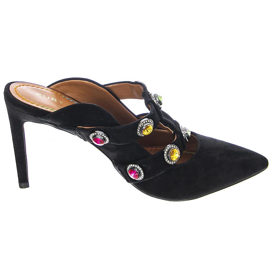 Octavia - Sandali Donna Neri in Suede KGS8490109209-09  KURT GEIGER 