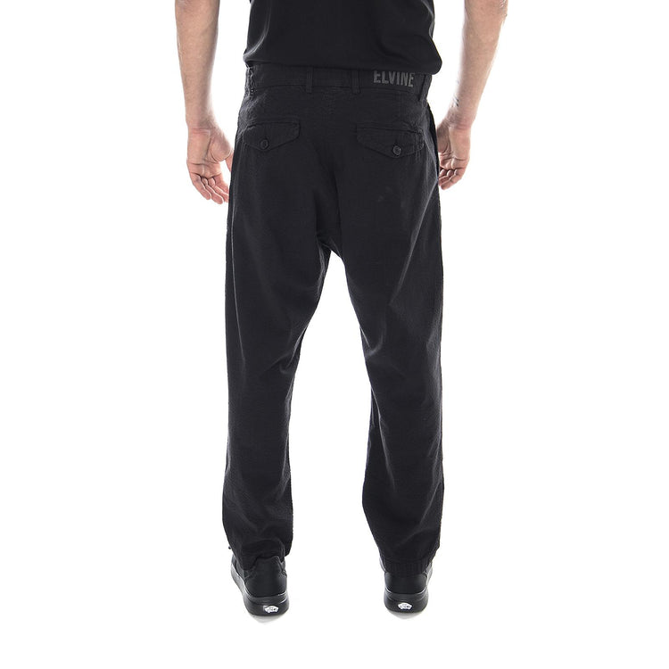 ISAACSON CROPPED Ms pant BLACK 182205-110  ELVINE 