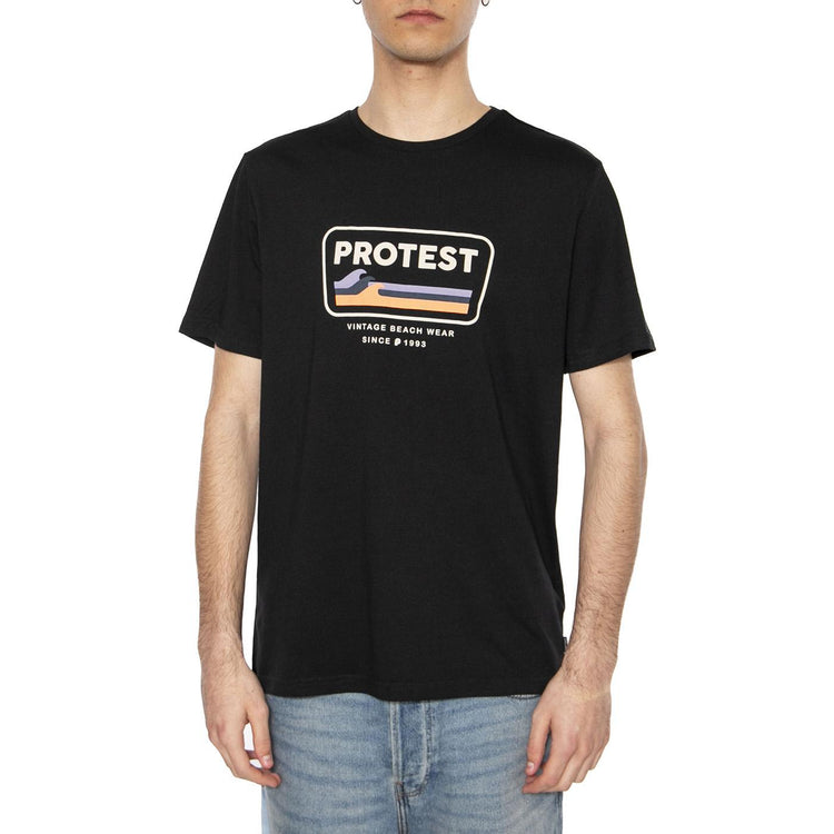 Armann True Black - Maglietta Girocollo Uomo Nera 1714521-290  PROTEST 