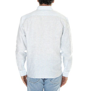 Camicia M/L E7B Blue Shirt / Multi - Camicia Uomo Blu / Multicolore CH6985-E7B  LACOSTE 