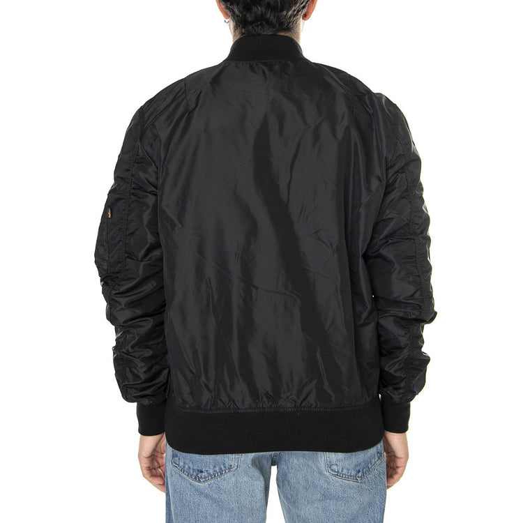 M' MA-1 TT NASA Reversible II Black - Giacca Estiva Uomo Nera 186101-03  ALPHA INDUSTRIES 