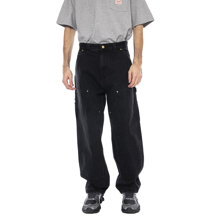 Nash DK Pant -- Pantaloni Uomo Black Stone Washed Neri I032106-8906 . CARHARTT WIP 