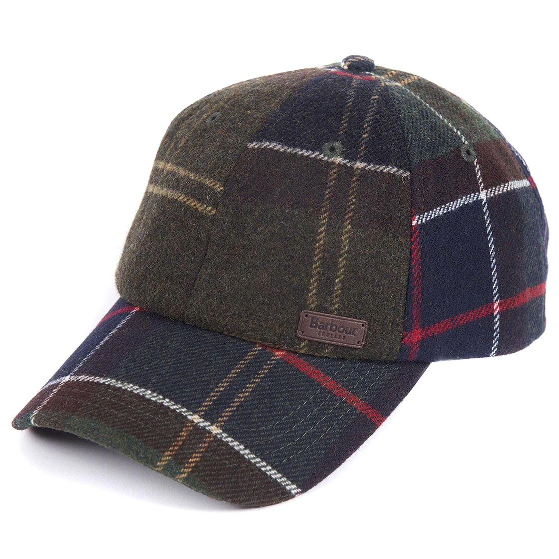Galingale Tartan Sports Cap Classic - Cappellino con Visiera Tartan Multicolore FW22-MHA0553-TN11  BARBOUR 