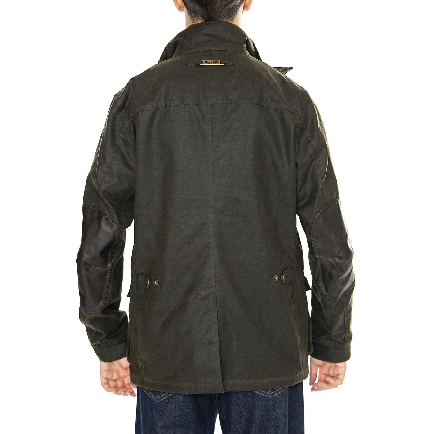Ogston Wax Jacket Olive - Giacca Uomo Verde MWX0700-OL51  BARBOUR 