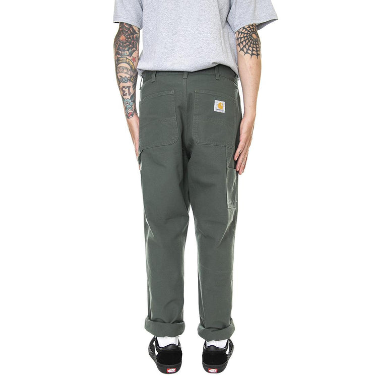 Single Knee Pant Boxwood Rinsed - Pantaloni Denim Jeans Uomo Blu I026463-0WH02  CARHARTT WIP 