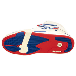 Pump Omni Zone II - Scarpe Stringate Profilo Alto Uomo Bianche / Multicolore HR0035  REEBOK 