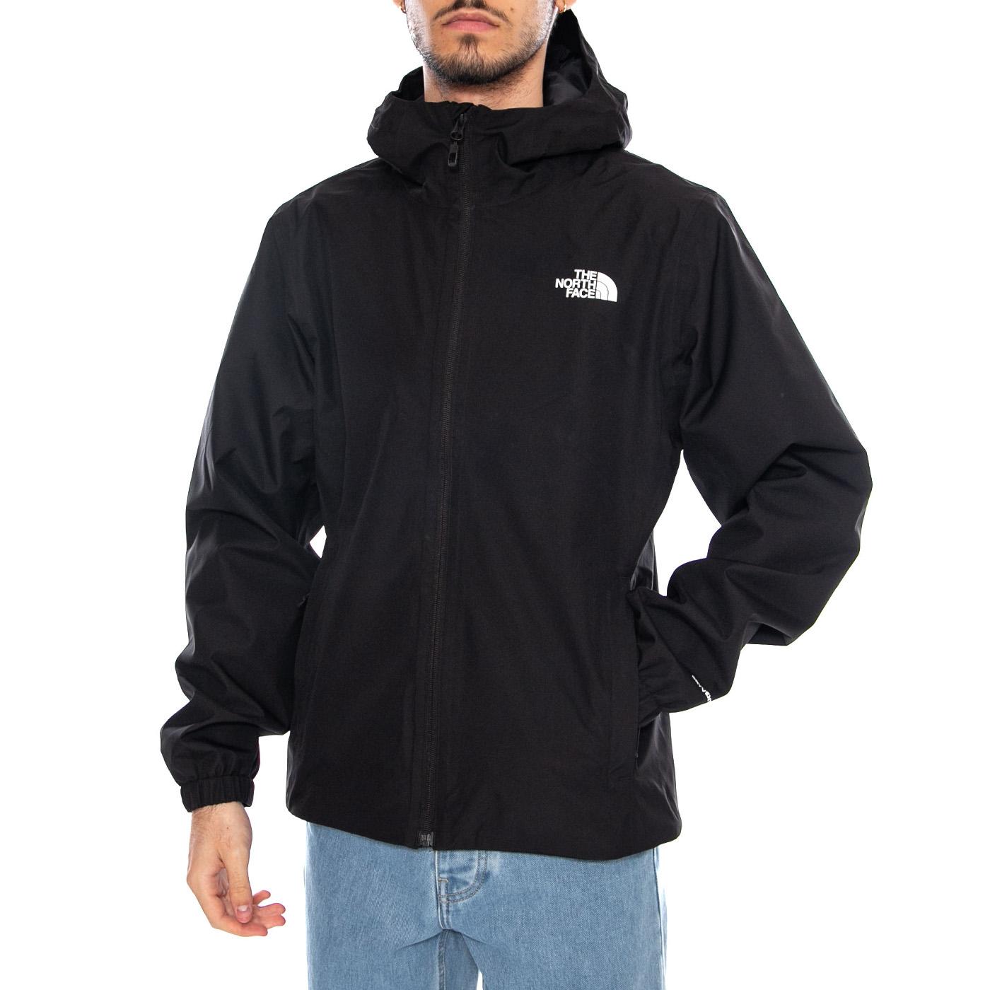 M Quest Mono Jacket Black - Giacca con Cappuccio Uomo Nera NF0A8G0R JK31 THE NORTH FACE 
