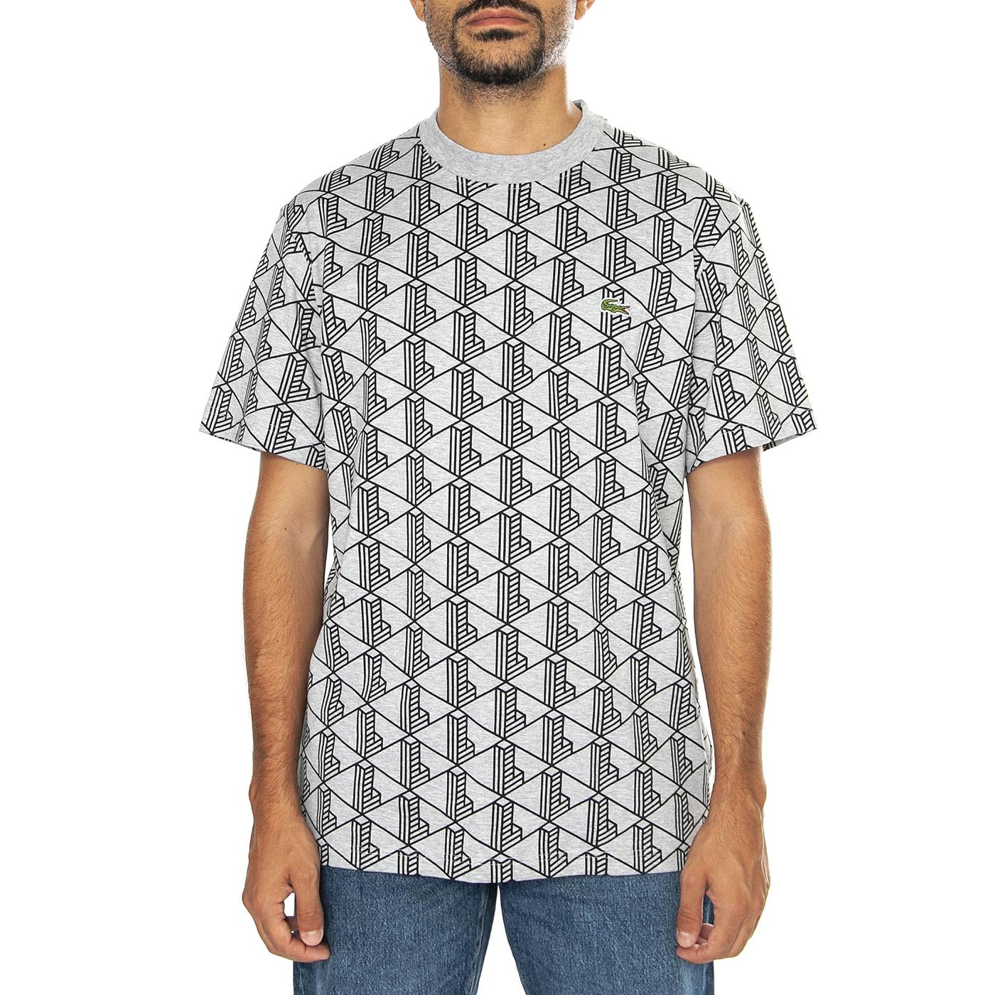 T-Shirt TH2831-80P - Maglietta Girocollo Uomo Multicolore TH2831-80P  LACOSTE 