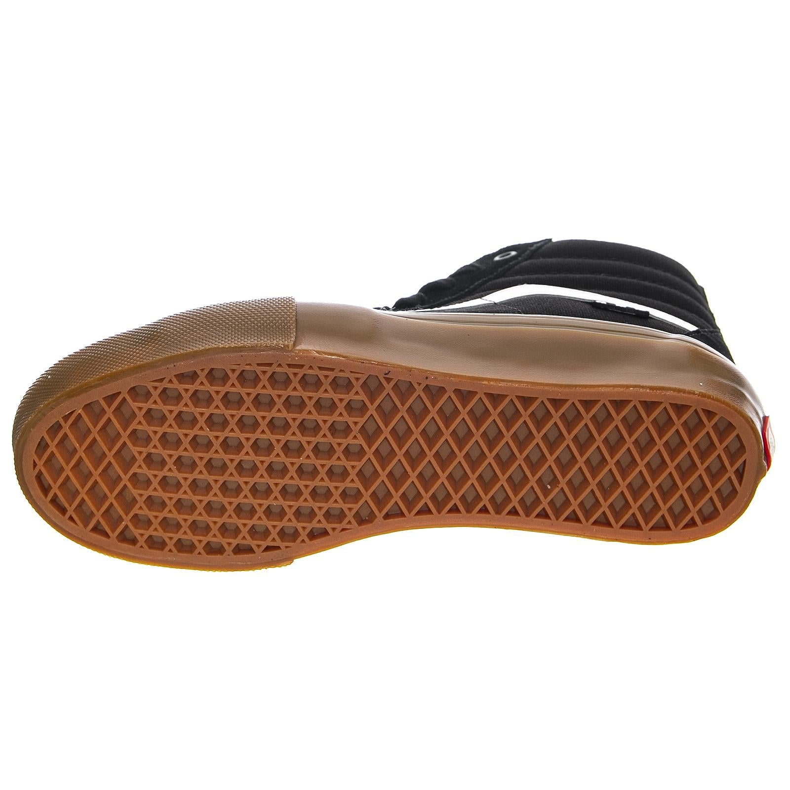 Skate SK8-HI Black Shoes - Scarpe Stringate Collo Alto Uomo Nere VN0A5FCC B9M1 VANS 