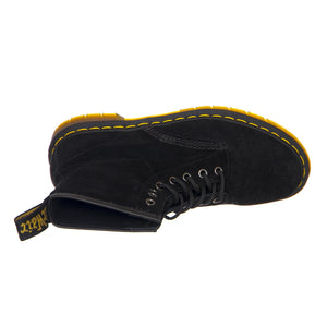1460 Soft Buck - Black Soft - Stivali Uomo/Donna DMS1460BKSB21466001  DR.MARTENS 