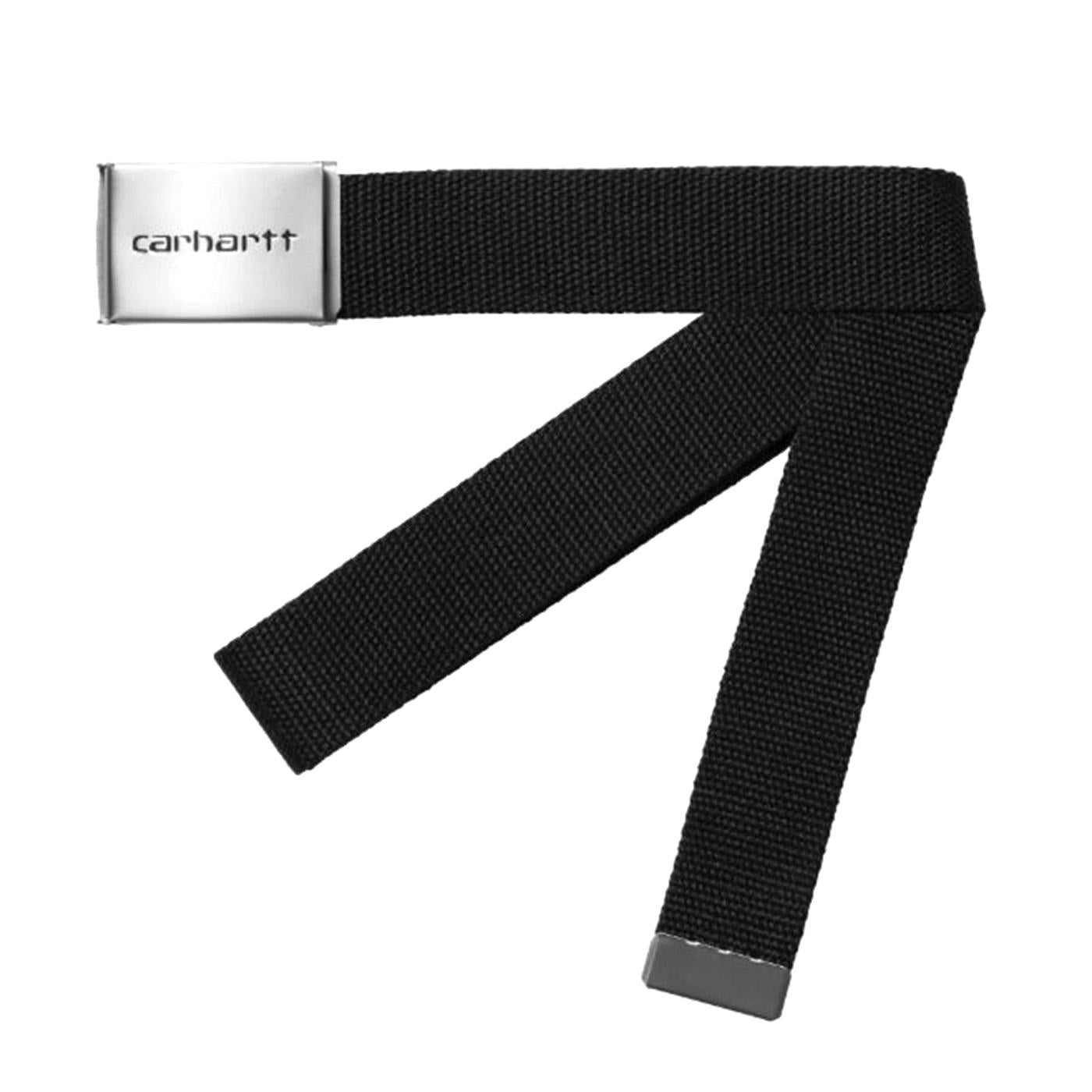 Clip Belt Chrome - Cintura Nera I019176 89XX CARHARTT WIP 