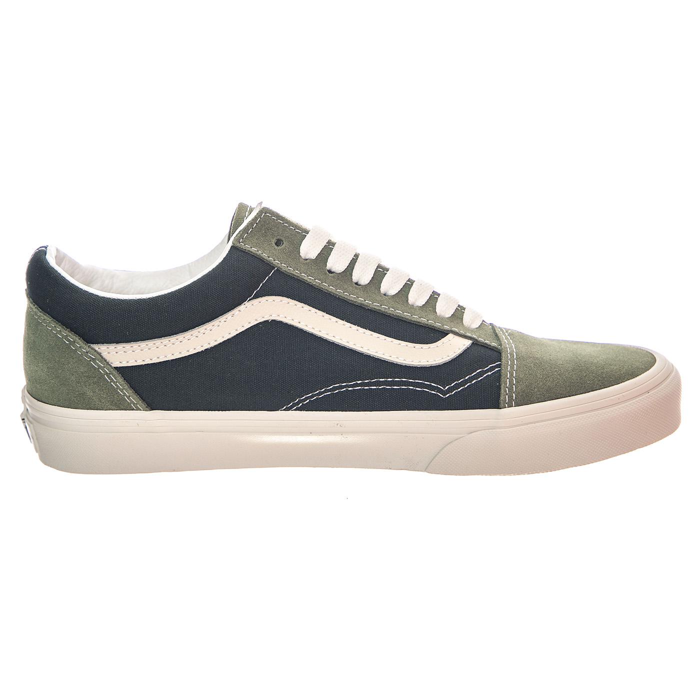 Old Skool Trit Green - Scarpe Profilo Basso Uomo Multicolore VN000CR5CX11  VANS 