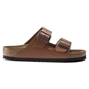 Arizona Ginger Brown, Natural Leather - Sandali Donna / Uomo Marroni - Calzata Regolare 1019075  BIRKENSTOCK 