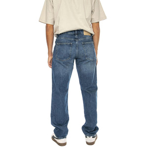 Onsedge Straight Dark Blue Denim - Pantaloni Denim Jeans Uomo Blu 22026985-DNM  ONLY & SONS 