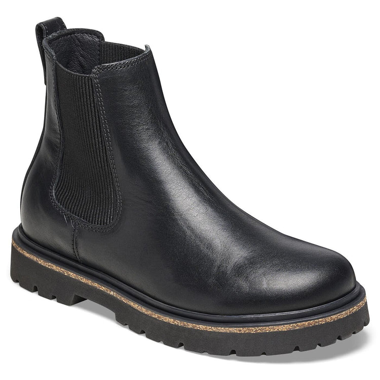 Highwood Slip On Women Black Natural Leather Boots - Stivaletti Donna Neri 1025781 . BIRKENSTOCK 