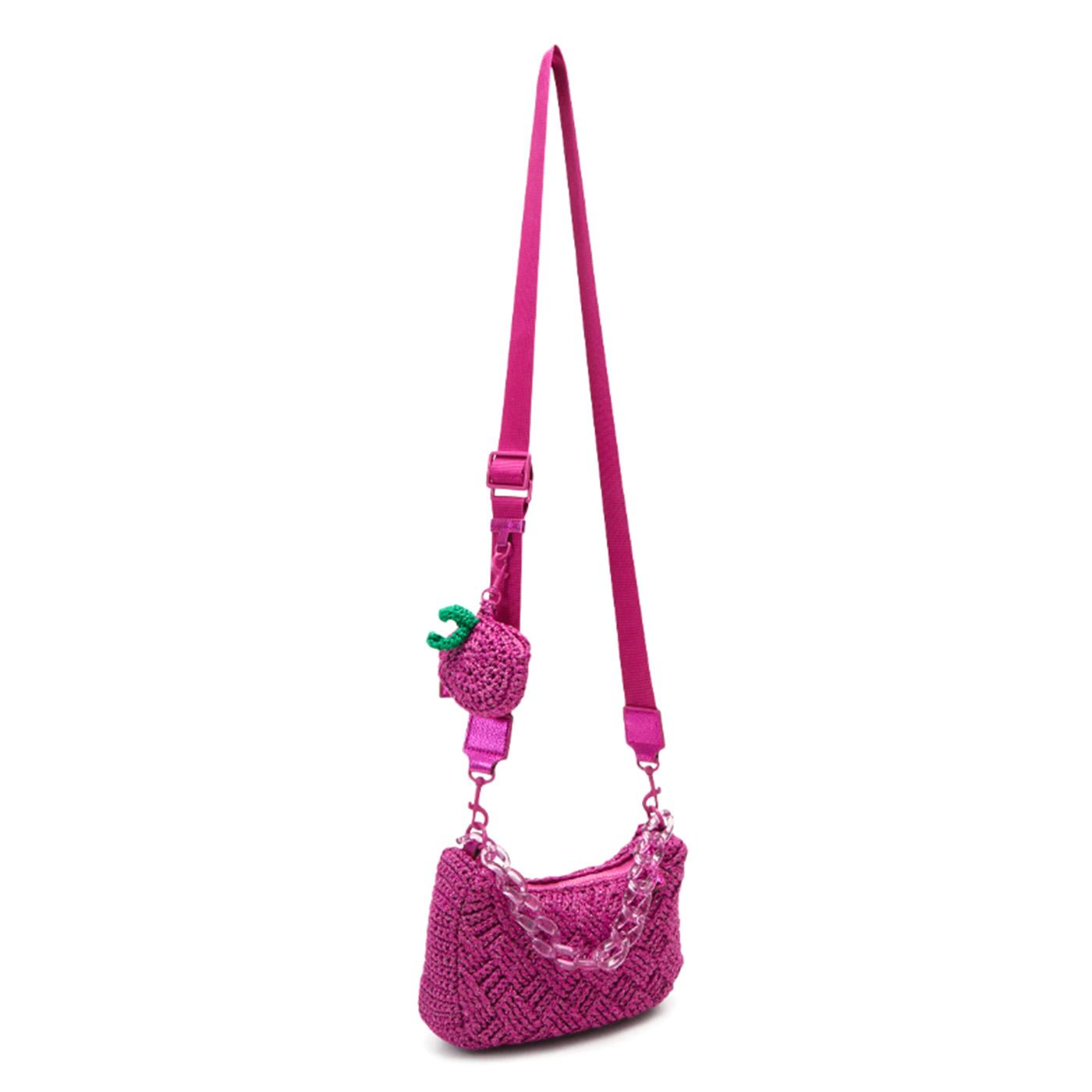 Crochet Multi Crossbody - Borsa a Tracolla Viola 286778_1  KURT GEIGER 
