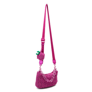 Crochet Multi Crossbody - Borsa a Tracolla Viola 286778_1  KURT GEIGER 