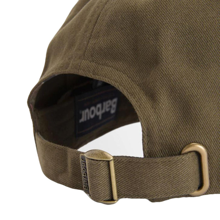 Langdale Cap Olive/Brown - Cappellino con Visiera Marrone / Verde MHA0934 OL71 BARBOUR 