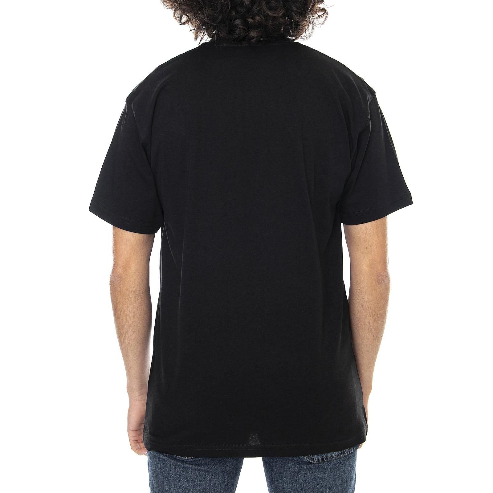 Mens Left Chest Logo Black / White T-Shirt VN0A3CZEY28  VANS 