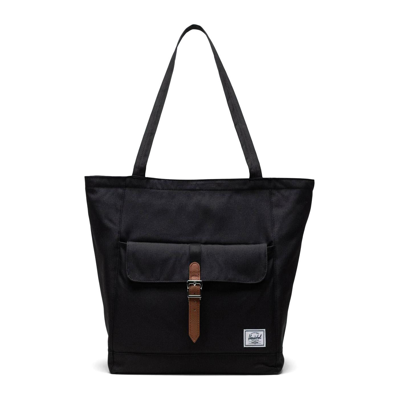Herschel Retreat Tote Black - Borsa Tote Nera 11401-00001-OS 00001 HERSCHEL 