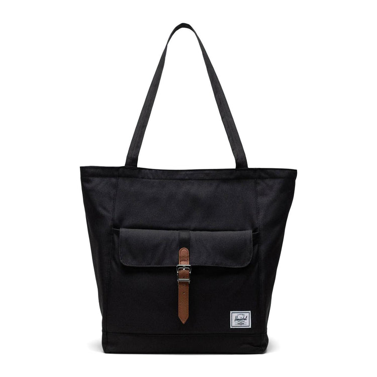 Herschel Retreat Tote Black - Borsa Tote Nera 11401-00001-OS 00001 HERSCHEL 