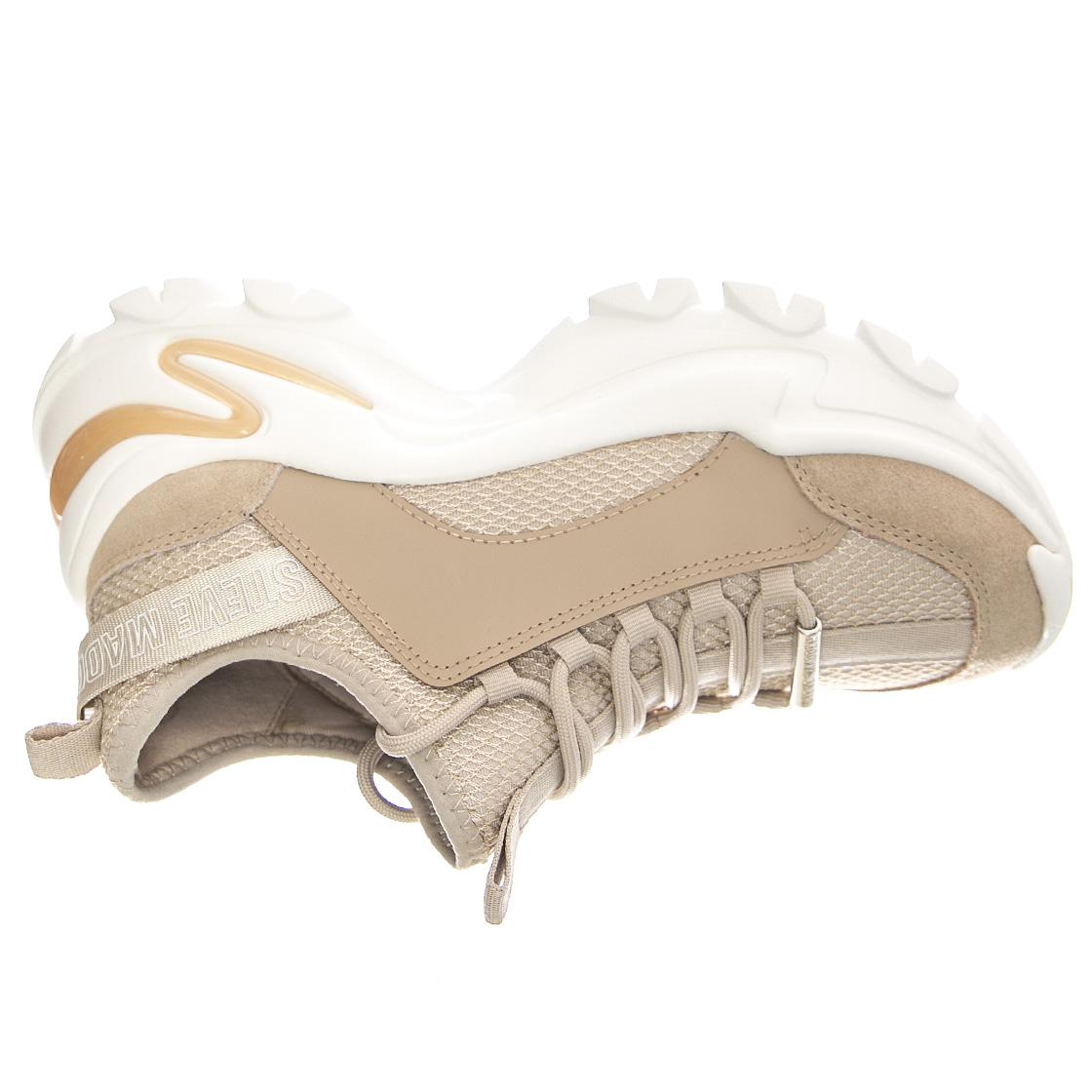Medusa - Scarpe Stringate Profilo Basso Donna Beige SMPMEDUSA-BLS  STEVE MADDEN 